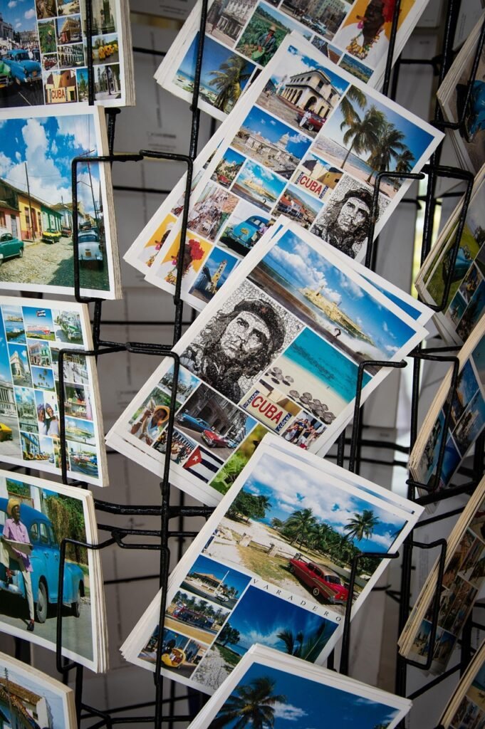 postcards, souvenir, souvenir products, cuba, nature, summer, beach, vacation, resort, che guevara, revolution